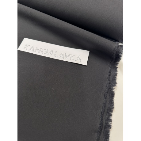 Плотная чёрная вискоза