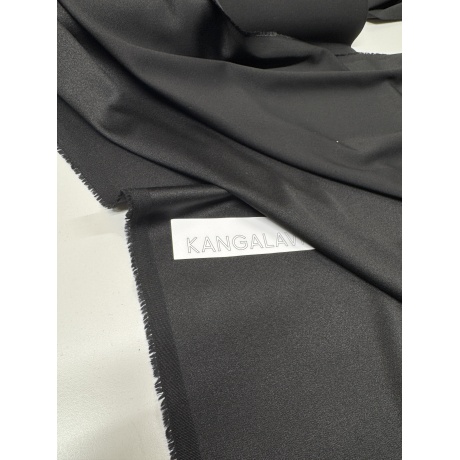 Вискозно-ацетатная ткань, чёрная