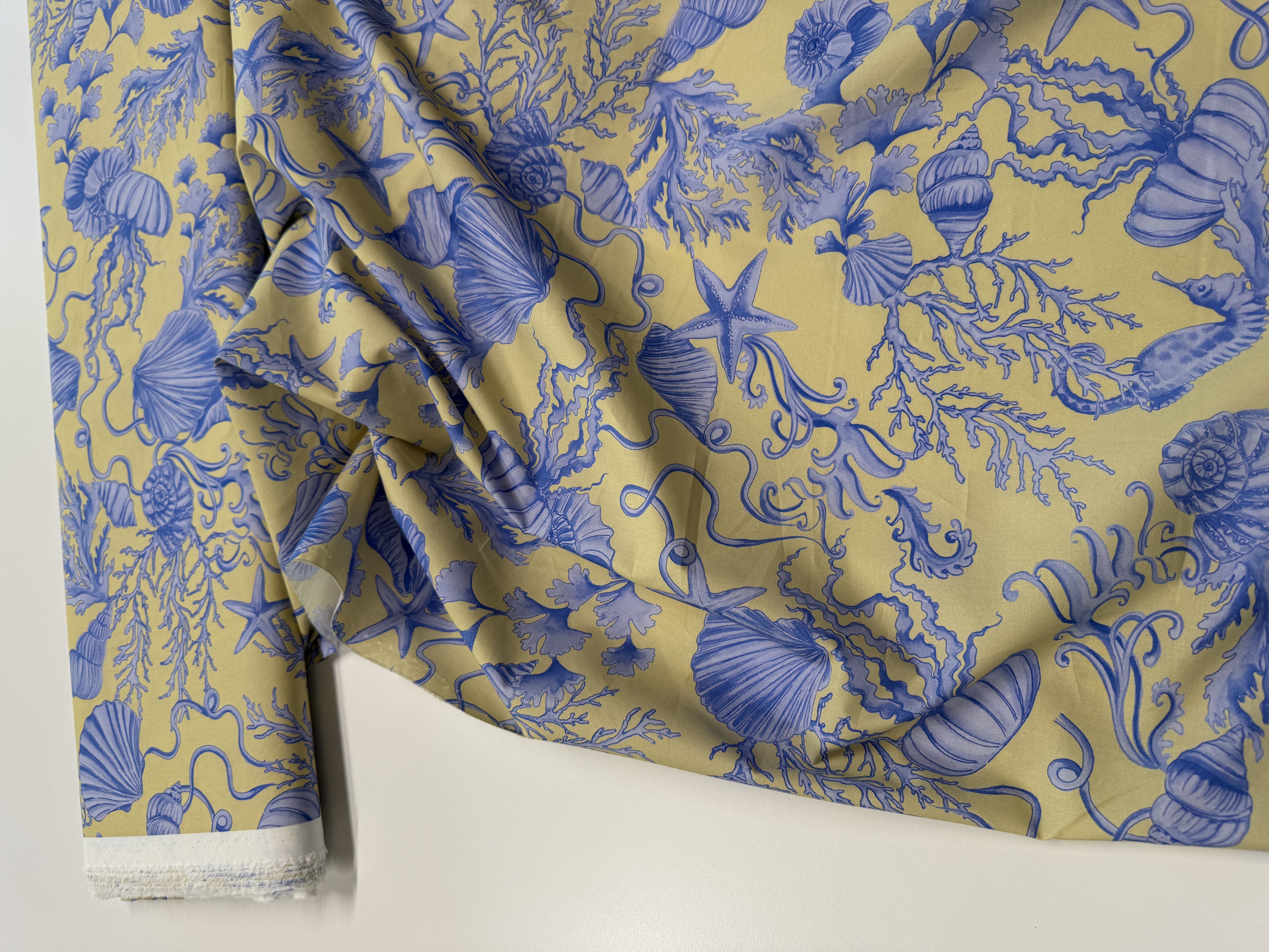 Puuvillane kangas "ookean"