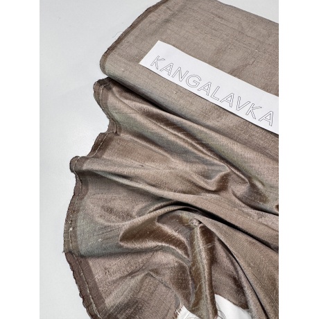 Metsik siid „Tussah“, taupe