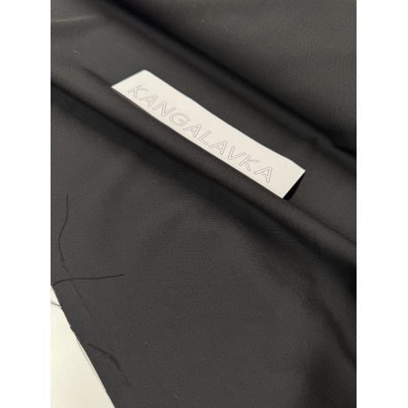 Villane kostümikangas, must