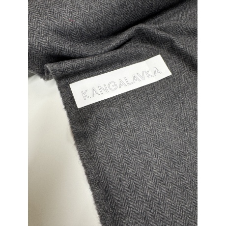 Villane kostümikangas "chevron tweed", hall