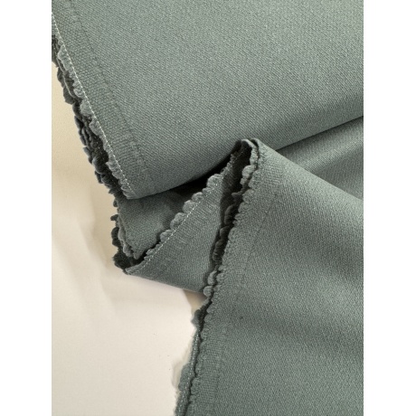 Шерстяная пальтовая ткань, цвет мятный