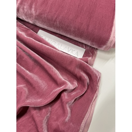 Бархат, розовый 