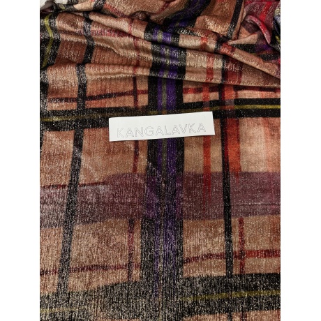 Вискозный бархат с восточным мотивом