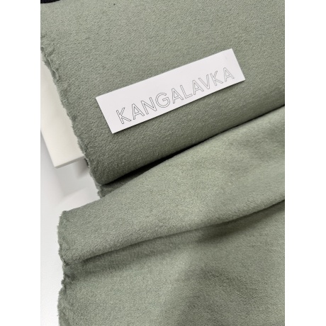 Шерстяной трикатаж, мятного цвета 