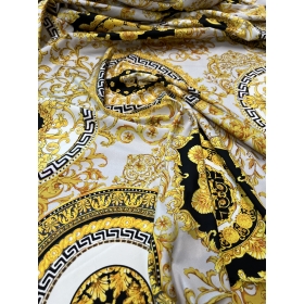 Versace атласный шелк