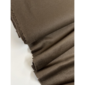 Max Mara шерстяная ткань с кашемиром, тёмно-коричневая 