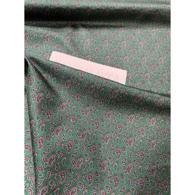 Paks roheline siid Etro stiilis